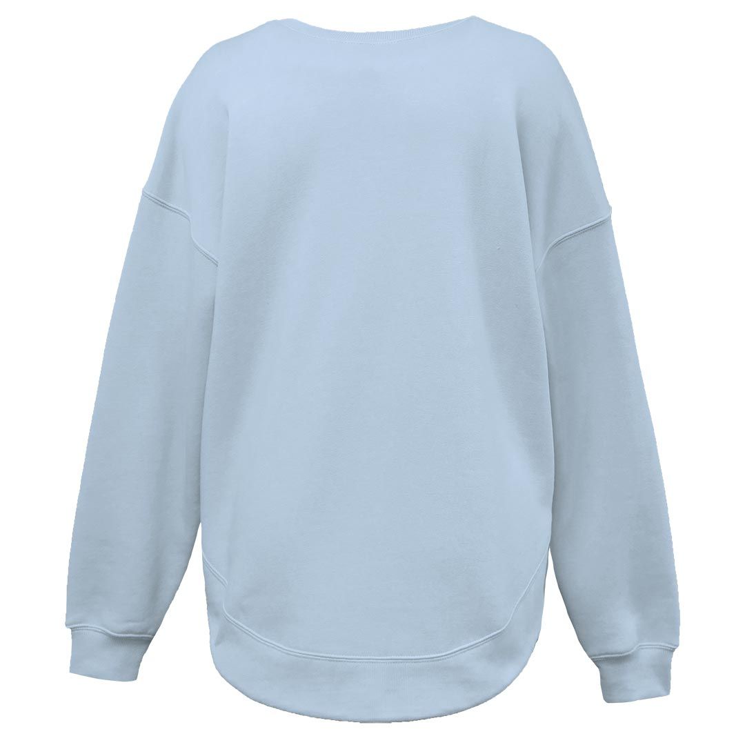 Embroidered Rebels Curve Bottom Sweatshirt