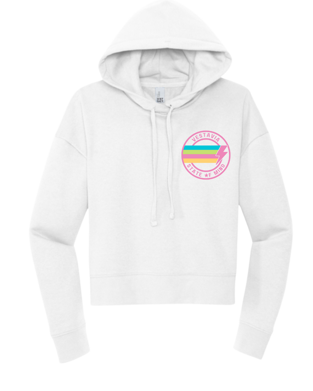 State of Mind Cropped Hoodie