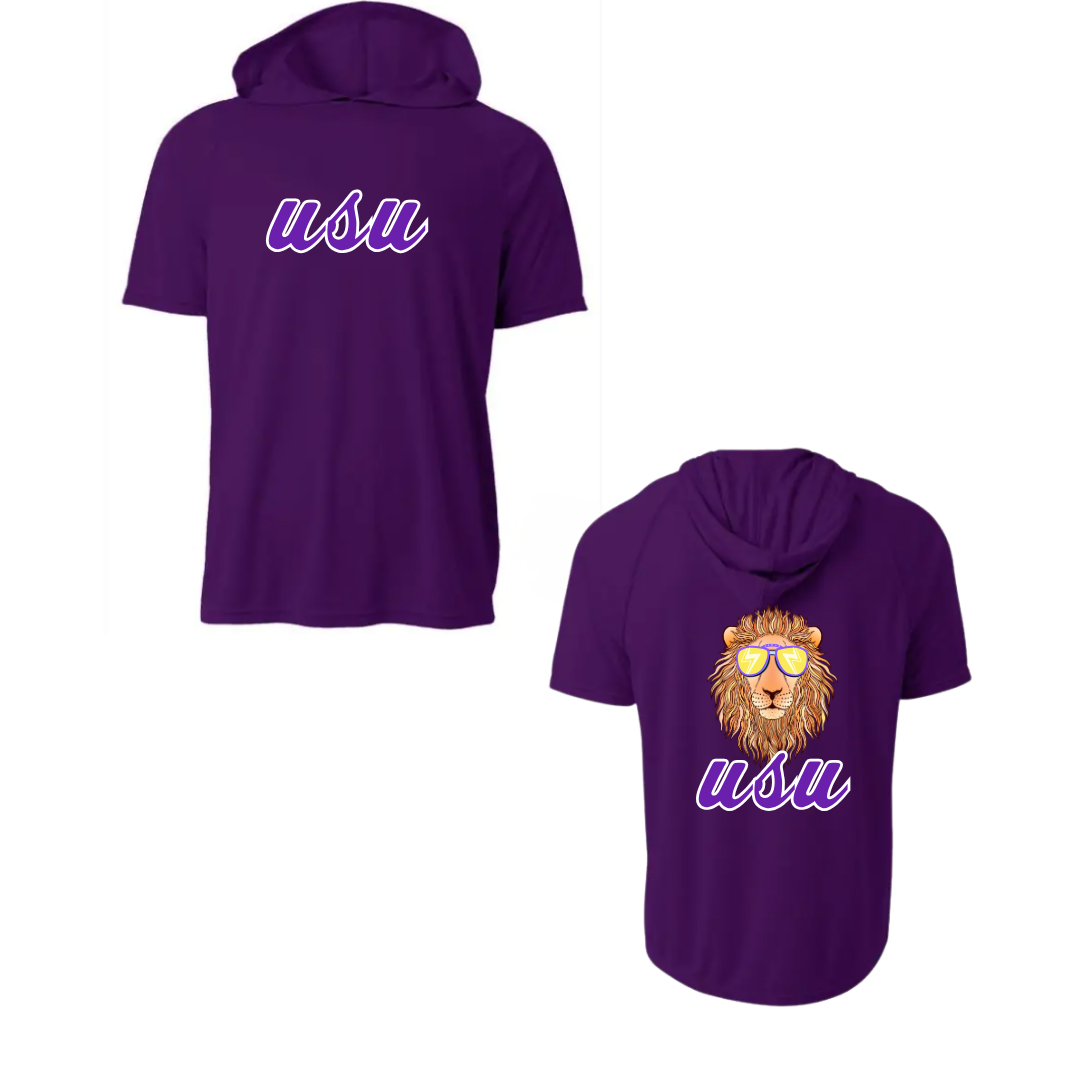 Usu Dri Fit Hooded Tee