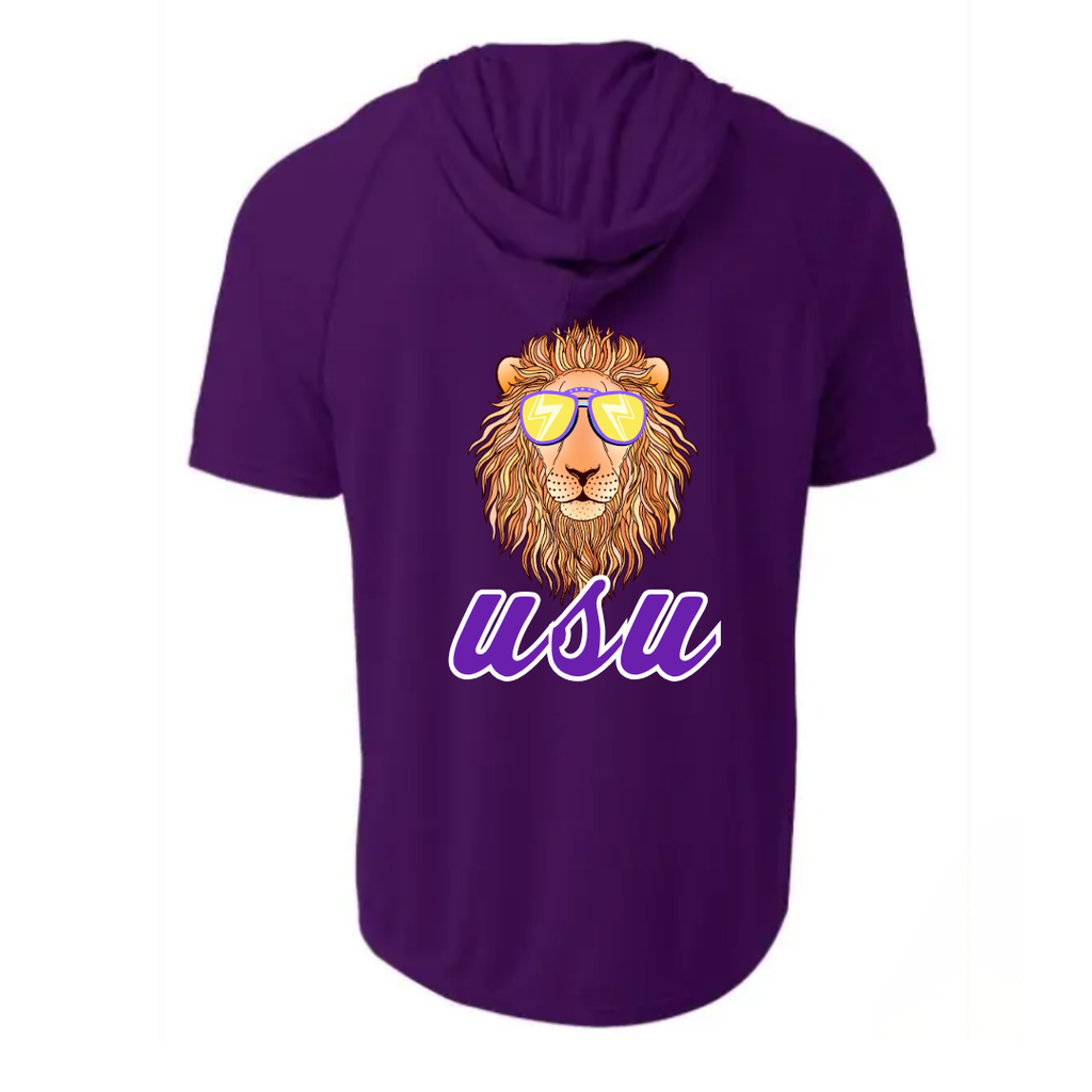 Usu Dri Fit Hooded Tee