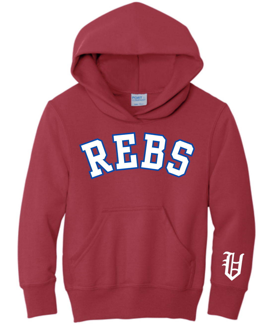 Rebs Fleece Hooded Sweatshirt