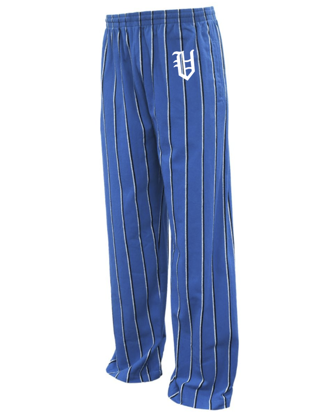 Brushed Flannel Royal Blue Stripe PJ Pant