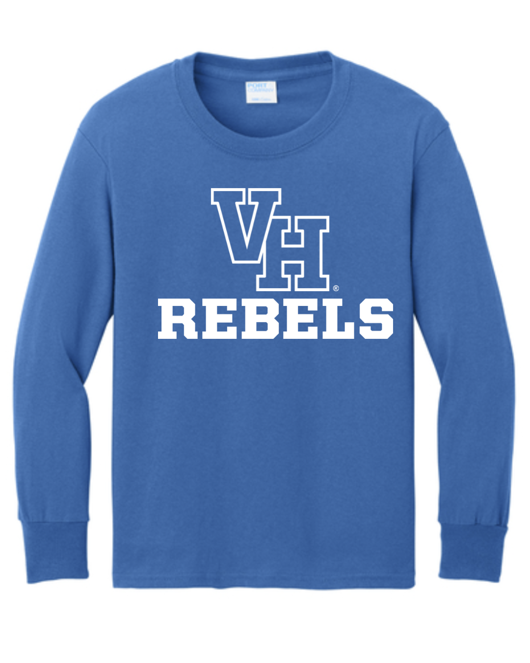 Long Sleeve Cotton Vestavia Tee