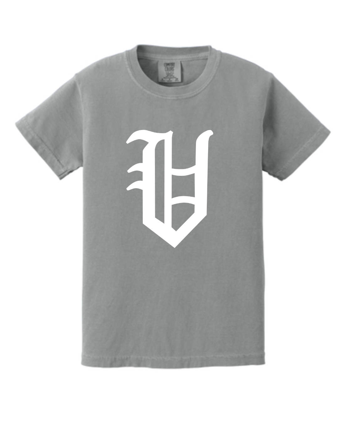 Short Sleeve Cotton Old English V Tee