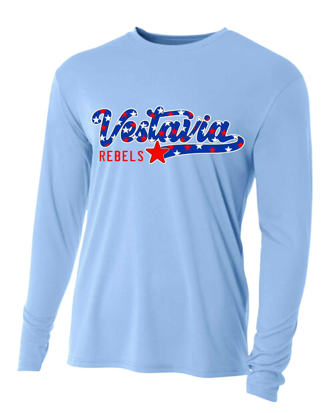 Star Script Long Sleeve Dri Fit Tee