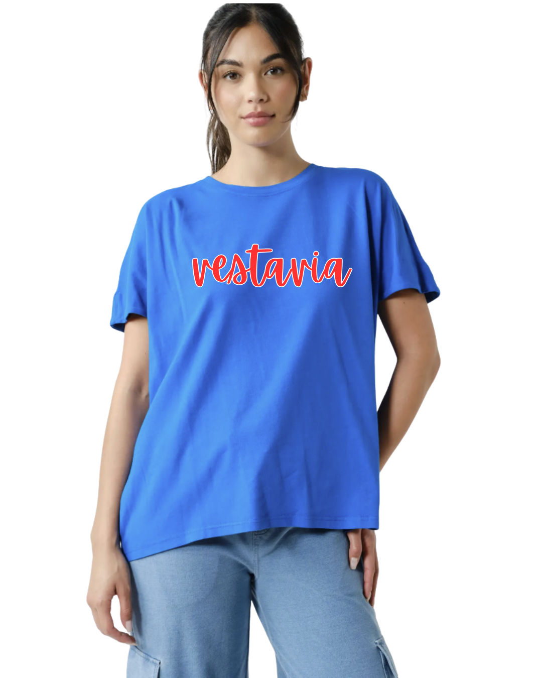 Vestavia Script Loose Fit Tee