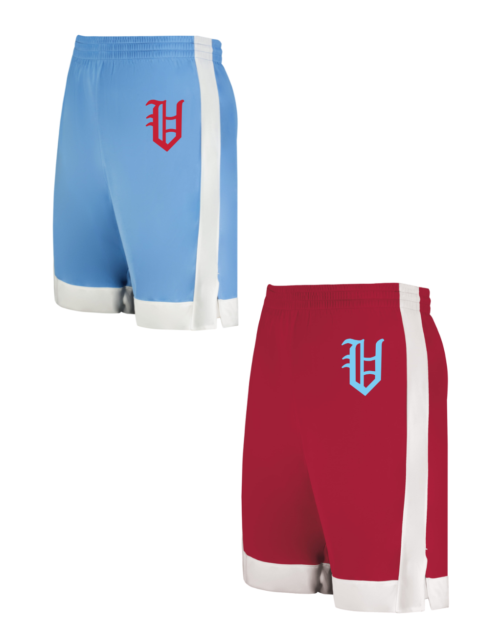 Old English V Basketball Short