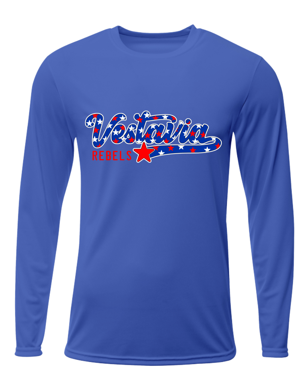 Star Script Long Sleeve Dri Fit Tee